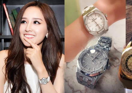 Choáng với bộ sưu tập đồng hồ giá trị khủng của Mai Phương Thúy