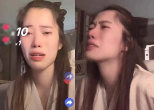 Nam Em cãi nhau với chồng, gào khóc trên live, nhận là nạn nhân, bị lợi dụng