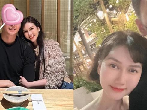 Lần đầu lộ diện rõ gương mặt người bạn trai được Hương Giang xác nhận đã đính hôn