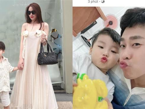 Hoà Minzy buồn bã tiết lộ vừa đưa con trai sang Úc với bố ruột, không thể đi cùng con vì lý do này!