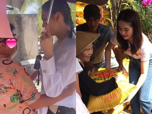 ngọc trinh chăm làm từ thiện sau biến cố