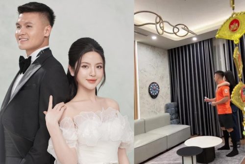 Lộ phòng tân hôn của Chu Thanh Huyền và Quang Hải