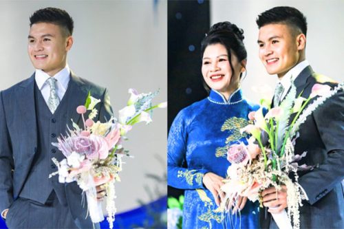 Chú rể Quang Hải xuất hiện cực bảnh bao, nở nụ cười tươi rói, rước dâu bằng xe hoa 14 tỷ