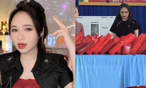 TikToker Mây Bae chăm đi từ thiện, "mượn" Sơn Tùng để "tẩy trắng", CĐM la ó