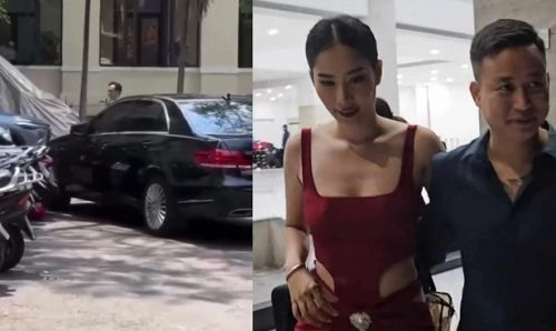 Chồng Nam Em bị "tóm" lái siêu xe húc đổ loạt xe máy tại Sở TT-TT TP.HCM