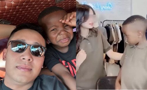 Lôi con vừa về đến VN đã phải livestream bán hàng, CĐM tranh cãi kịch liệt