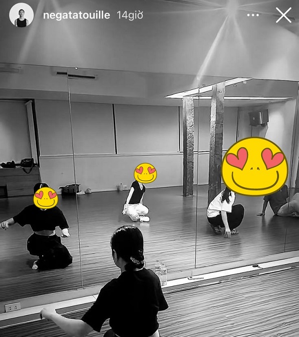 phản ứng mega khi bảo anh công khai con gái