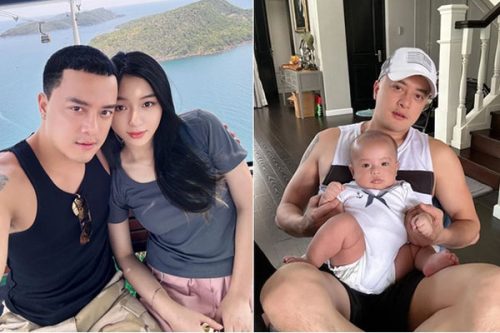 Cao Thái Sơn công khai vợ bí ẩn, mẹ của con trai