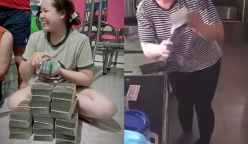 Đang bán trà sữa thì nhận tin trúng độc đắc 6 tỷ, mẹ đơn thân bật khóc nức nở