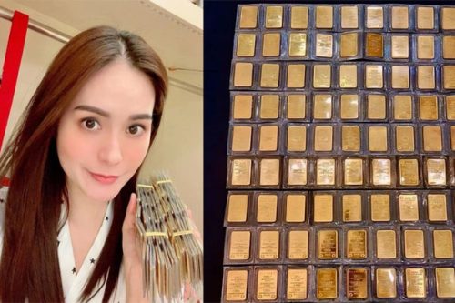 Giá vàng tăng chóng mặt, Đoàn Di Băng "phá kho", đem 100 miếng vàng đi bán?