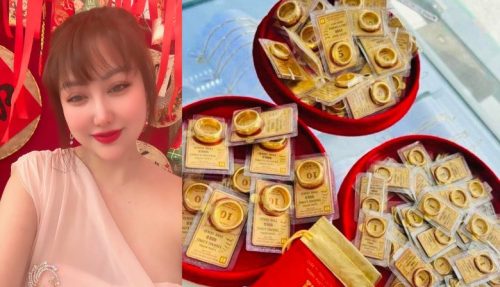 Loạt sao Việt "vớ bẫm" khi mua vàng vía Thần tài hồi đầu năm
