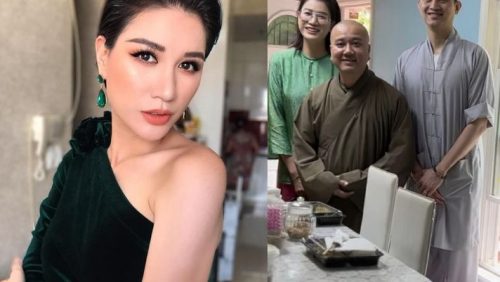 Trang Trần tiết lộ cả nhà đã quy y