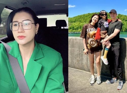 Trang Trần ẩn ý có kẻ phá hoại hạnh phúc gia đình, sang Mỹ giờ khổ cực học tiếng