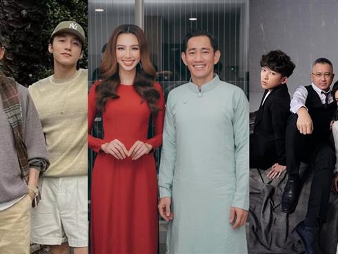 Những ông bố của sao Việt sở hữu nhan sắc như tài tử điện ảnh