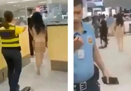 Nữ hành khách Việt khỏa thân ở sân bay Philippines