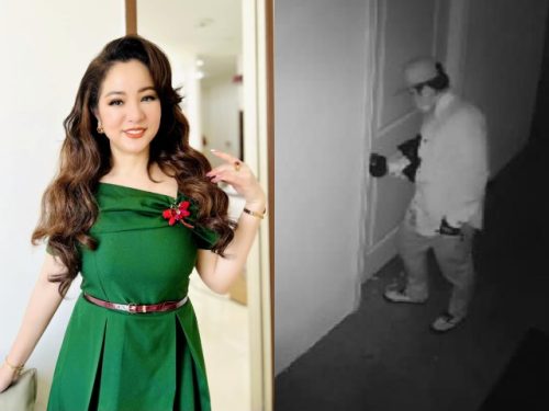 Thúy Nga bị trộm đột nhập hơn 3 tiếng ở Mỹ, camera quay cận cảnh gây hoang mang