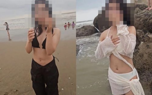 Thôn tin mới nhất vụ thanh niên quay lén các cô gái mặc bikini ở biển Sầm Sơn