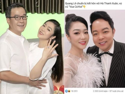 Quang Lê bị Vua cá Koi ghen, Hà Thanh Xuân từng sợ chồng nên né xa, suýt mất bạn