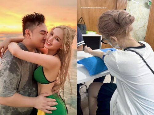 Xoài Non nhập viện giữa ồn ào ly hôn, không thấy bóng dáng chồng bên cạnh