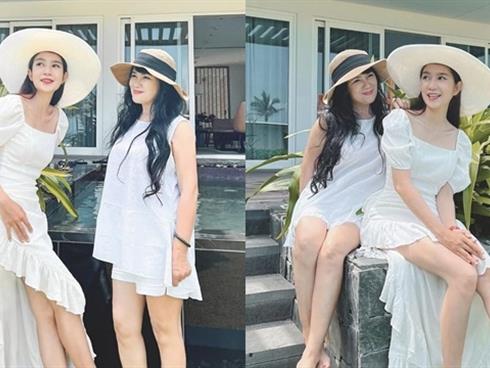 Hơn con rể chỉ 10 tuổi, mẹ vợ Lý Hải vẫn trẻ trung sành điệu chẳng kém cạnh con gái