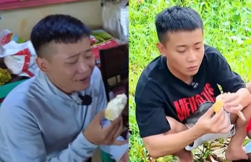 Quang Linh Vlog "xài sang", bỏ 5 triệu mua 1 trái sầu riêng ăn dằn mặt O Huyền?
