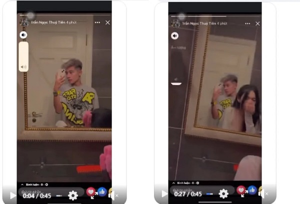 tiktoker trần ngọc thuỷ tiên lộ clip