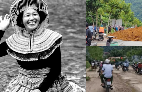 Bà Sểnh Vlog đột ngột qua đời: Xúc động clip dân đổ xô đi tìm, tiễn đưa quãng đường cuối