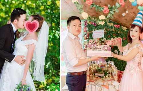 Chồng "cô dâu 62 tuổi" đổi gu cưa cẩm gái trẻ, đăng caption chất vấn gây choáng
