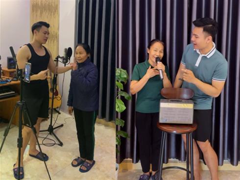 Chàng trai gen Z biến người mẹ thợ hồ U70 trở thành idol TikTok, nhận triệu lượt xem