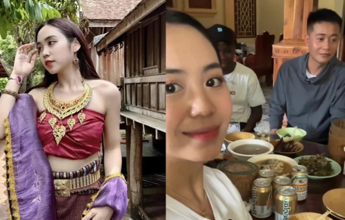 Maysaa: Hotgirl Lào bị nghi hẹn hò Quang Linh Vlogs, đưa về nhà gặp mặt bố mẹ