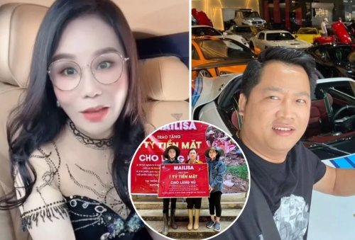 'Sếp em Mailisa' chơi sộp thêm 7 tỷ cứu trợ, chồng nói 1 câu chất dân chơi?