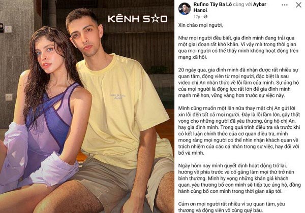 em trai tây an nói gì sau khi chị gái bị bắt