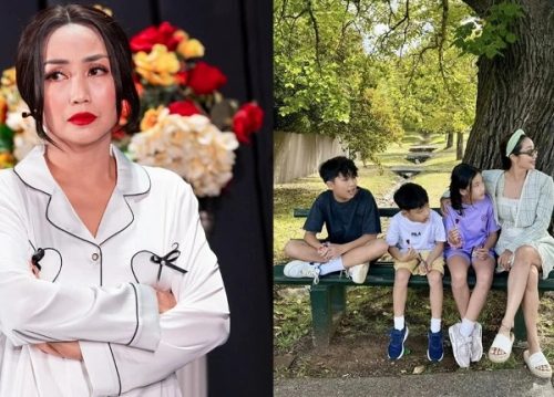 Ốc Thanh Vân 'chạy' vội về nước vì 3 con biểu hiện lạ, cuộc sống ở Úc gây choáng