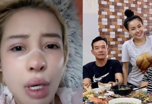 Ngân 98 livestream tố bố ruột tống tiền, dọa đăng clip nhạy cảm, nhắc đến mẹ Lương Bằng Quang