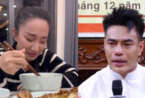 Vợ Lê Dương Bảo Lâm mới đầu năm đã vừa ăn vừa bật khóc, chuyện gì xảy ra?