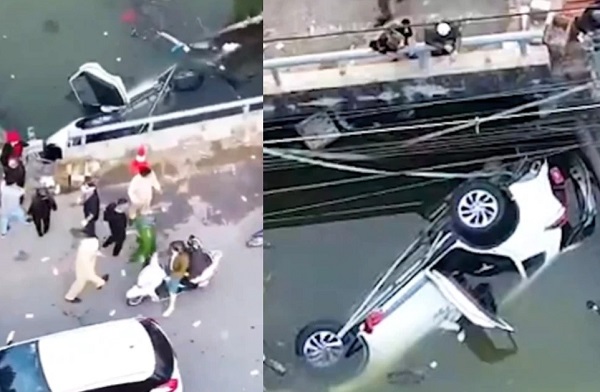Vụ ôtô lao xuống sông ở Nam Định: Xác định nguyên nhân