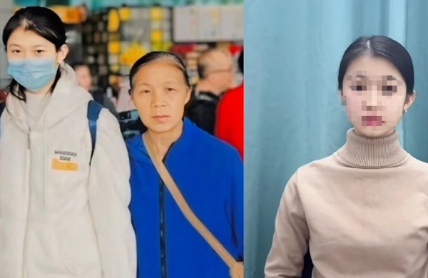 Nữ sinh mất tích từ Tết tìm thấy ở Trung Quốc, mẹ khóc nghẹn đón con về nước