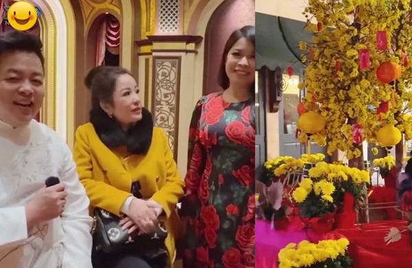 Vợ chồng Bích Tuyền phá nát đài phun nước liên quan Mr Đàm