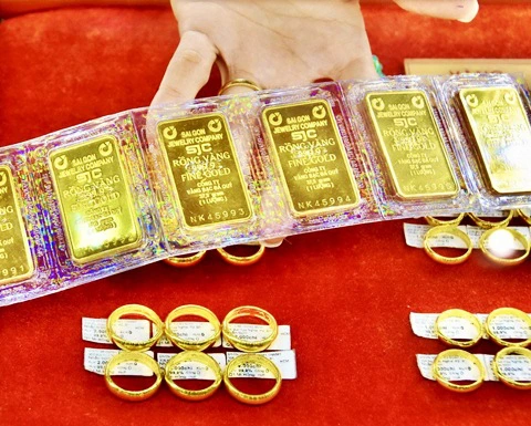 So sánh giá vàng SJC với vàng 9999, vàng 18K, vàng 24K