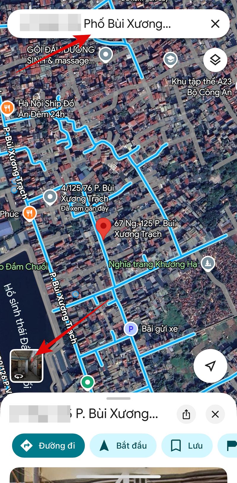 Nhập chính xác địa chỉ cần tìm trên ứng dụng Google Maps Nhập chính xác địa chỉ cần tìm trên ứng dụng Google Maps